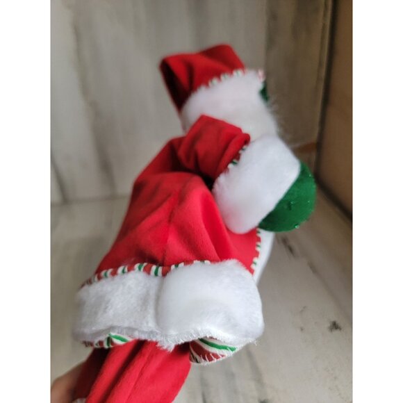 Annalee peppermint santa claus candy cane Xmas‎ vintage home decor - Picture 6 of 6